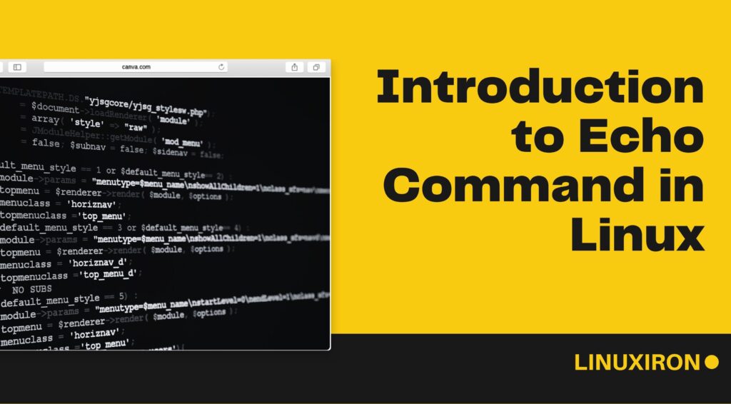 Echo Command in Linux