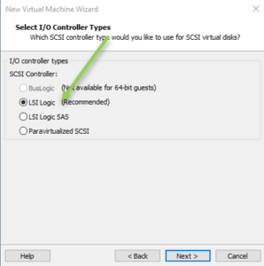 Set up Debian's virtual machine's virtual hard drive