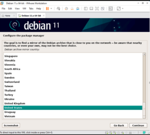  How to install Debian 11 on a VMware workstation