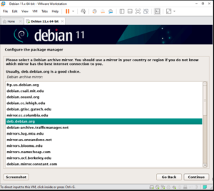  How to install Debian 11 on a VMware workstation