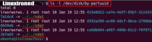 What is the Linux command to list drives