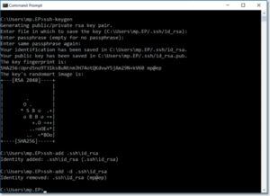 How to PowerShell ssh to Linux with RSA key
