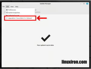 upgrade Linux Mint 21.1 to Linux Mint 21.2